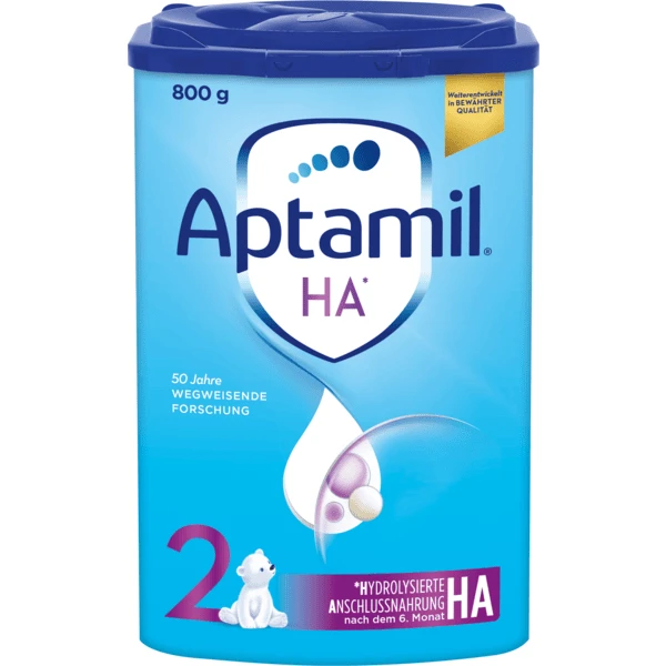 Aptamil Folgemilch HA 2 Mit Hydrolisiertem Eiweiß 800 G Nach Dem 6. Monat
