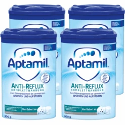 Aptamil Komplettnahrung Anti-Reflux 4 X 800 G Ab Der Geburt