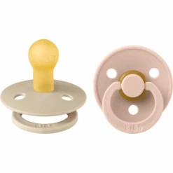 BIBS® Schnuller Colour Blush / Vanilla 0-6 Monate, 2 Stk.