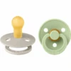 BIBS® Schnuller Colour Sand/Pistachio 0-6 Monate, 2 Stk.