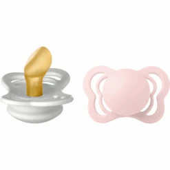 BIBS® Schnuller Couture Haze Und Blossom Latex 0-6 Monate, 2 Stk.