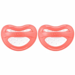 CURAPROX Baby Schnuller Gr. 2 Ab Dem 10. Monat In Coral, Duo