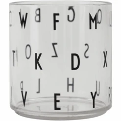 Design Letters Kindertrinkglas Aus Tritan Transparent Buchstaben