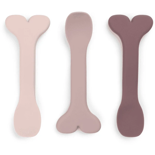 Done By Deer™ Babylöffel 3er Pack, Wally Rosa