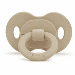 Elodie Bambus-Schnuller, Pure Khaki, Silikon, Ab 3 Monate