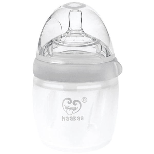 Haakaa® Babyflasche, Generation 3 160 Ml Grau