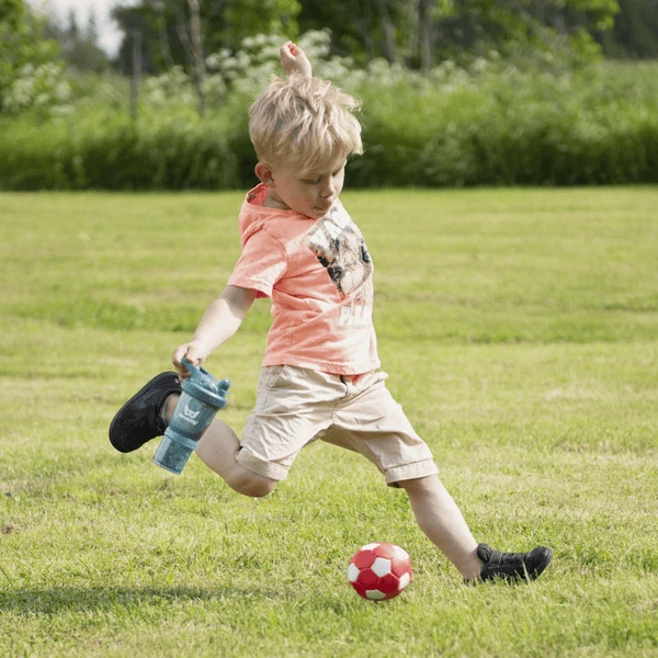 Herobility Trinkflasche Sport Blau – Bild 3