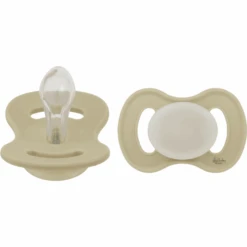 Lullaby Planet Nachtschnuller Symmetrisch Aus Silikon Gr. 1 Lake Green, 2er Pack