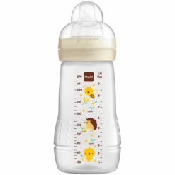 MAM Babyflasche Easy Active 270 Ml 0+ Monate, Biene/ Igel