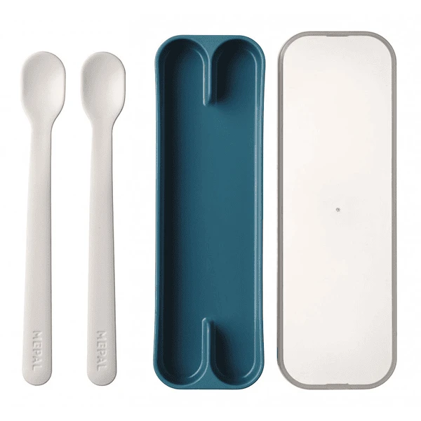 MEPAL Fütterlöffel Mio 2er Set - Deep Blue