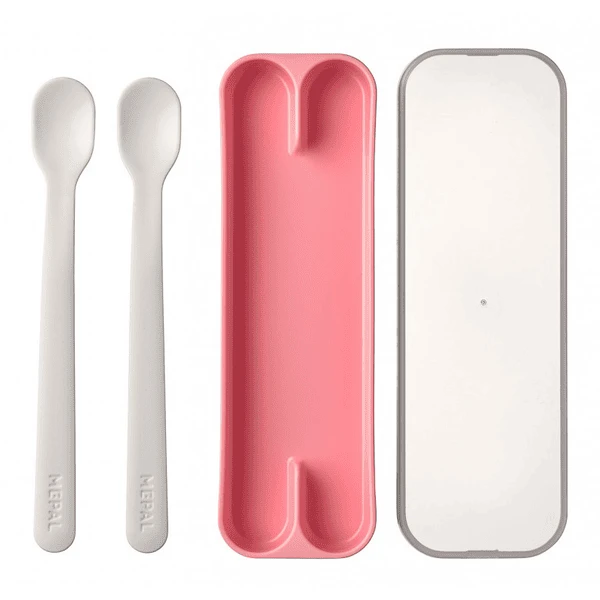 MEPAL Fütterlöffel Mio 2er Set - Deep Pink