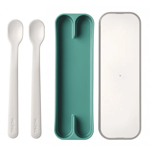 MEPAL Fütterlöffel Mio 2er Set - Deep Turquoise