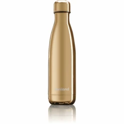 Miniland Thermosflasche Bottle Deluxe Gold Mit Chromeffekt 500 Ml