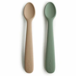 Mushie Silikonlöffel Dried Thyme/Natural