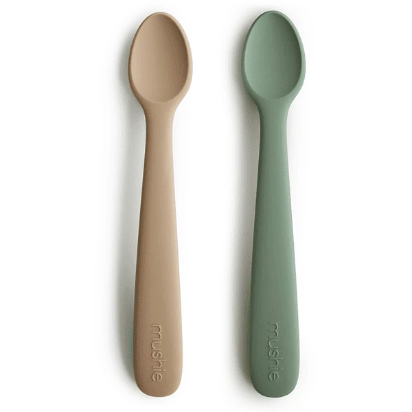 Mushie Silikonlöffel Dried Thyme/Natural