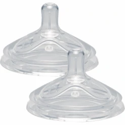 Nip® First Moments Weithalstrinksauger, Saugloch M (mittlerer Trinkfluss) 2 Stück