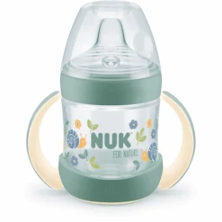 NUK Trinklernflasche NUK For Nature, 150ml, Grün