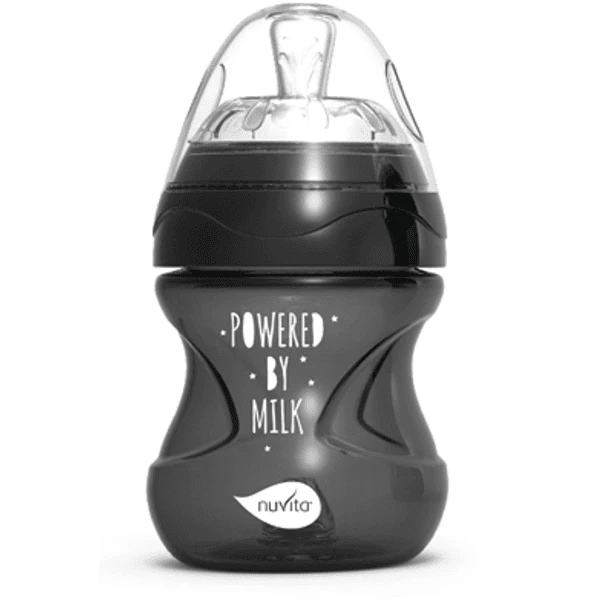 Nuvita Babyflasche Anti - Kolik Mimic Cool! 150ml In Schwarz