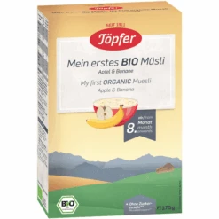 Töpfer Bio Mein Erstes Müsli 175 G Ab Dem 8. Monat